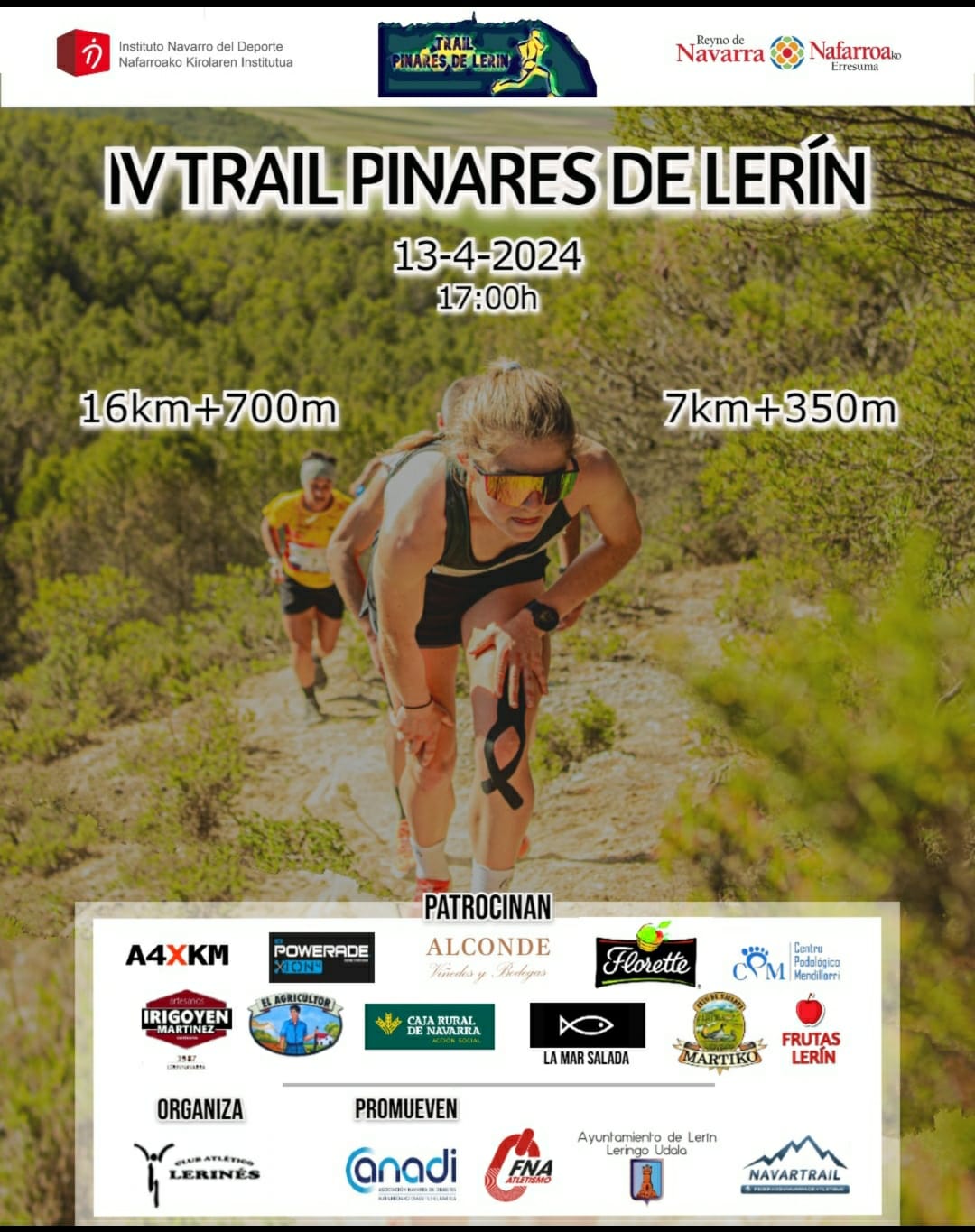 Próximas Competiciones Ruta y Trail.